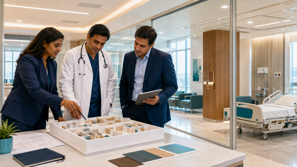 Experienced healthcare leader guiding hospital operations and management decisions